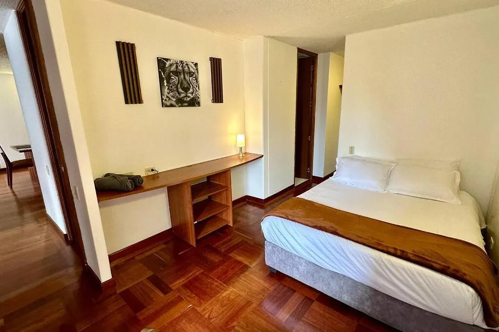 City Escape, Brand New Flat With Wooden Accent In Upper Class Neighborhood In Bogota
