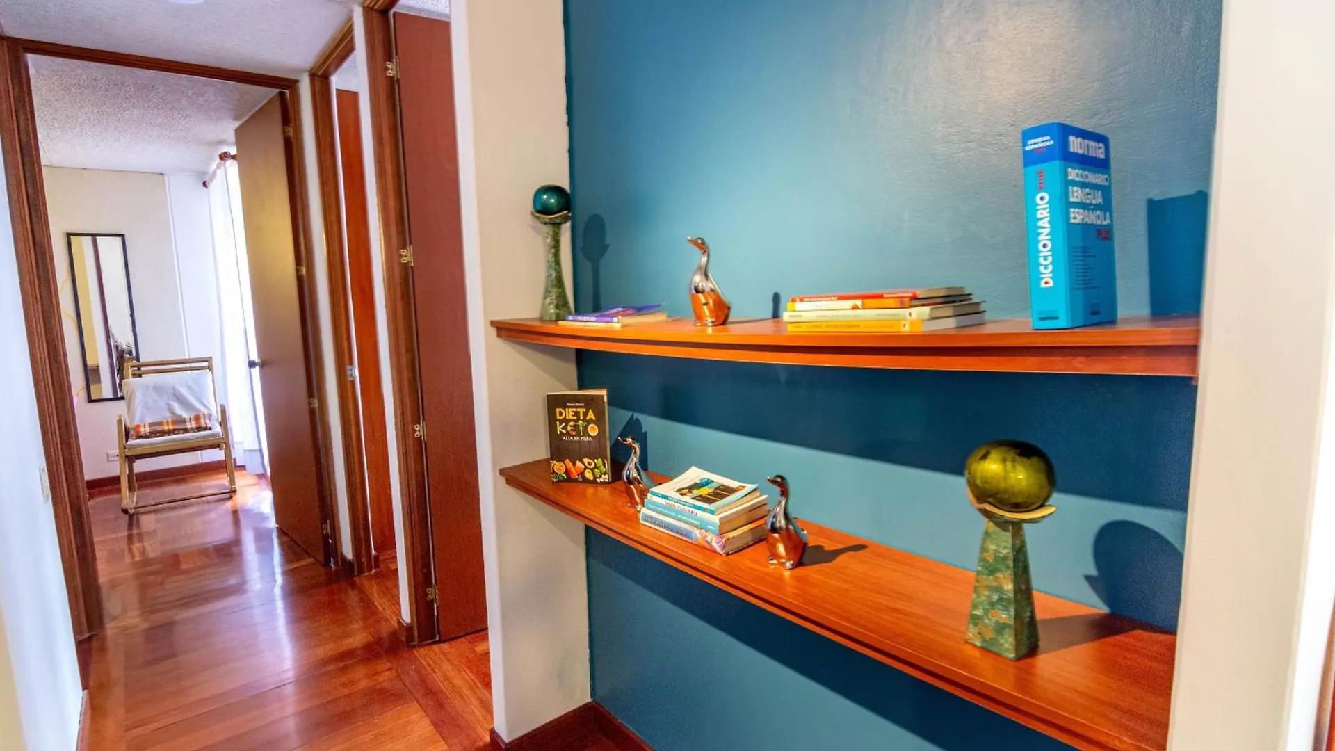Apartment City Escape, Brand New Flat With Wooden Accent In Upper Class Neighborhood In Bogota